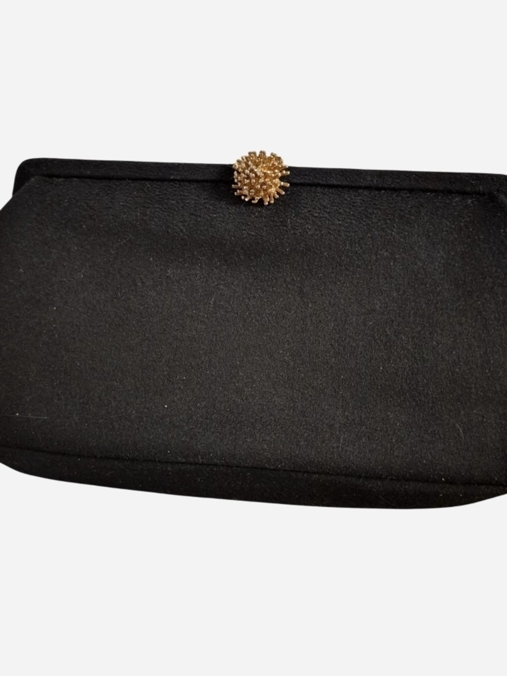 RARE Authentic 1950s Vintage Dofan Wool Felt Evening Clutch, crafted in France